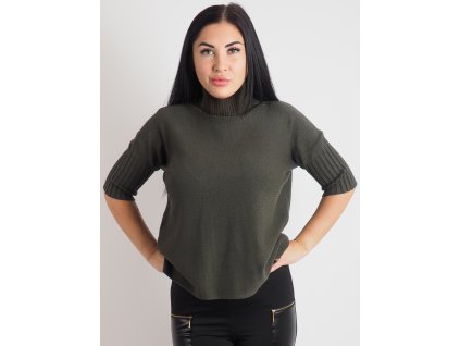 Dámsky sveter khaki
