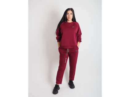 Dámska bordová teplaková súprava