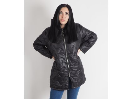 Dámska Prechodná Bunda Black Lite Oversize
