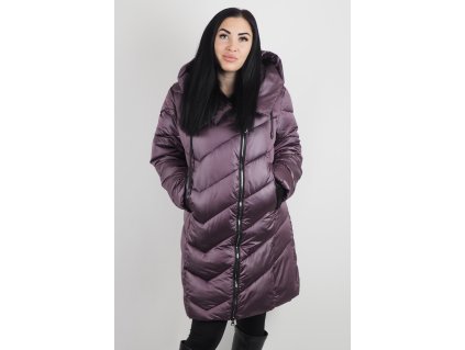 Dámska zimná bunda pre moletky Plum Comfort
