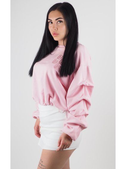 Moderna Dámska ružová mikina