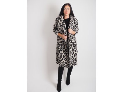 Dámsky kabát Snow Leopard Elegance