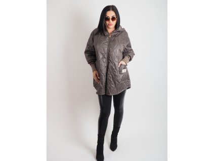 Dámska prešívaná prechodná bunda Grey Fall