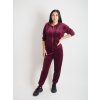 Dámska zamatová súprava Wine Casual