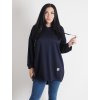 Mikina Navy Long