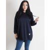 Mikina Navy Long