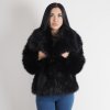 Dámsky umelý kožuch Black Luxe