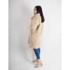 Dámsky umelý kožuch Beige Long