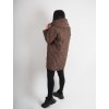 Dámska Prechodná Bunda Brown Lite Oversize