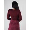 Dámska moderna blúzka bordová