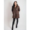 Dámska prešívaná bunda Brown Fall