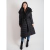 Dámsky zimný kabát Black Elegance