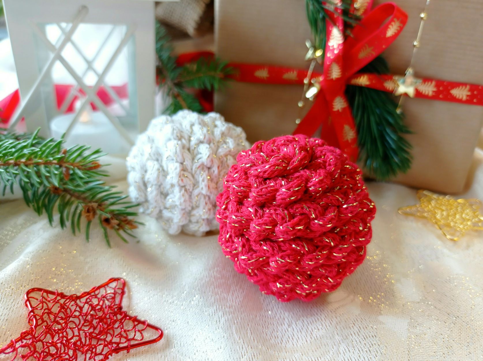 Návod na háčkované vánoční ozdoby