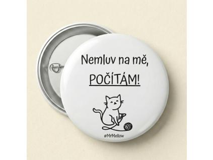 Insignă „Nu-mi vorbi”