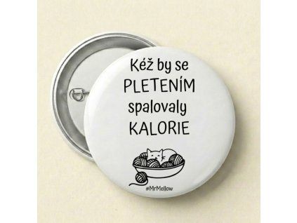 Odznak „Pletenie a kalórie“