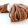 269001 1 bavlnena snura yarnmellow berry 5mm stredne hneda
