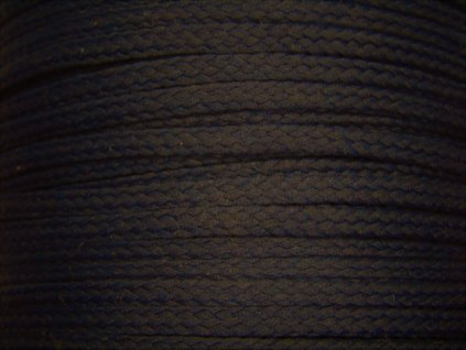 Polyesterová šňůra YarnMellow Loopy Temně modrá