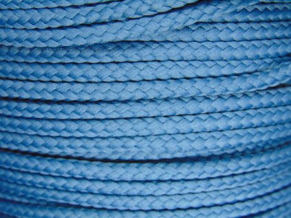 Polyesterová šňůra YarnMellow Loopy Saská modř