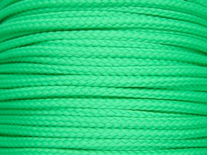 Polyesterová šňůra YarnMellow Loopy Klasická zelená