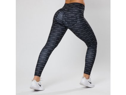 Legíny Push up Black Logo Yastraby