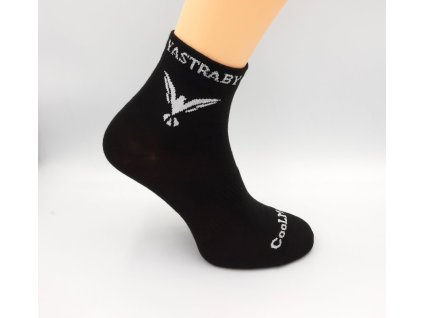 Běžecké ponožky Black Yastraby