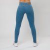 SKY BLUE Yastraby farmerhatású leggings