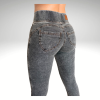 Grey Marble Yastraby farmerhatású leggings