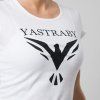 Női fehér pamut póló Yastraby