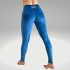 Legginsy Push-Up Light Blue Velur Yastraby