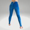 Legginsy Push-Up Light Blue Velur Yastraby