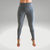 Legíny Push up grey Velur Yastraby