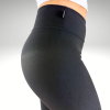 Simple Ribbed Black Yastraby leggings