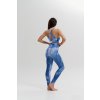 Dámské sportovní legíny na jógu Yastraby - Ocean Blue