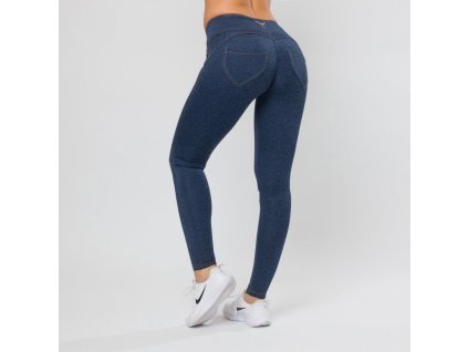 Legíny Push up Blue pants Yastraby