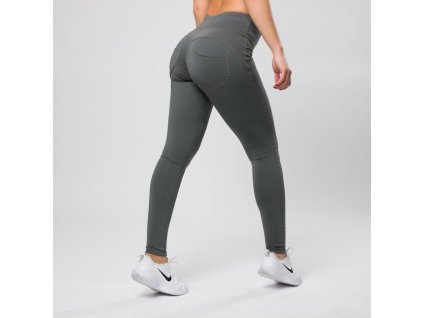 Legíny Push up Grey pants Yastraby