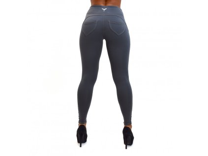 Zateplené legíny Grey warm pants Yastraby