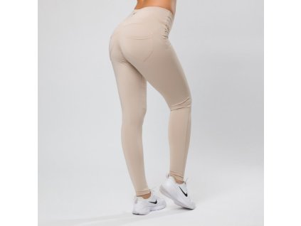 Legíny Push up Beige pants Yastraby