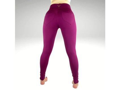 Legíny Push up Violet pants Yastraby