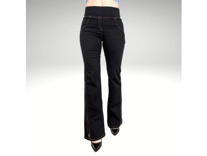 Jeansové legíny Retro Black Yastraby