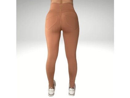 Legíny Push up Camel pants Yastraby