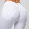 Legíny Push up White pants Yastraby