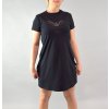 Dámske bavlnené šaty YASTRABY čierne