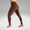 Legíny Push up brown Velur Yastraby
