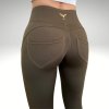 Legíny Push up Army Green pants Yastraby