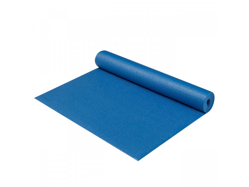 YATE Yoga Mat + bag, anti-slip dark blue 