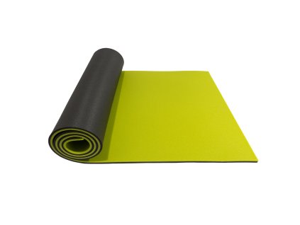 YATE Double layer mat 12 MAXI,190x70x1,2cm, Black / green pea - 2. quality