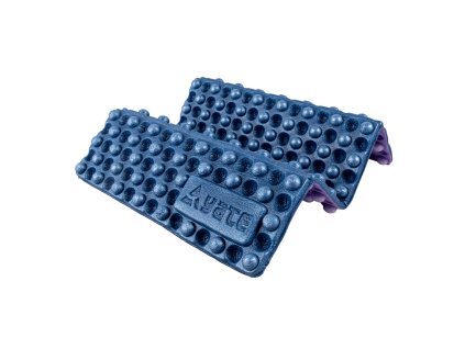 YATE Sedátko skládací BUBBLES Plus tm. modrá/fialová