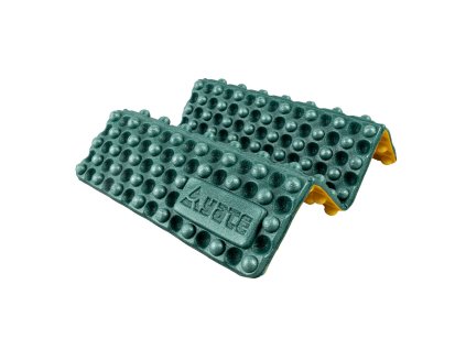 YATE Sedátko skládací BUBBLES Plus tm. zelená/žlutá