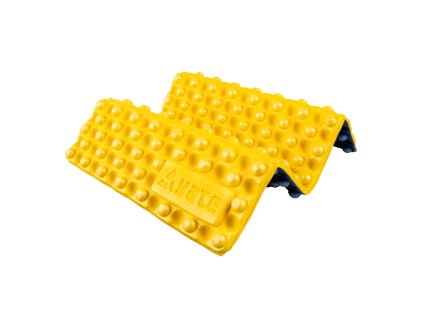 YATE Sedátko skládací BUBBLES Plus žlutá/tm. modrá