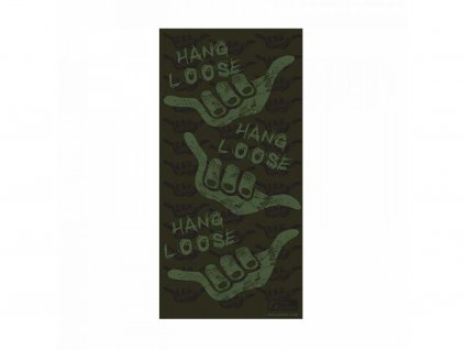 TREKMATES CHOOB HANG LOOSE scarf olive